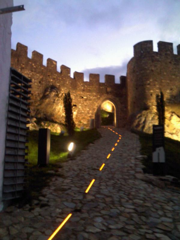 Castelo de Alegrete de noite